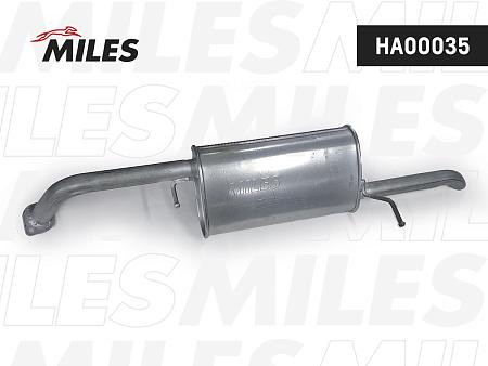 HA00035 Глушитель CHEVROLET LACETTI алюминизированный