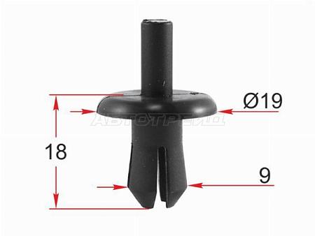 Клипса крепежная GM (1 шт.)