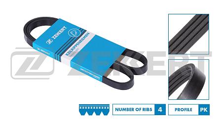 Ремень поликлиновой BMW 3 (E90-E92) 05- kr-4pk811e