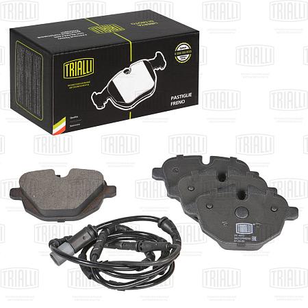 Колодки торм. для а/м BMW 5 (F10) (10-)/X3 (F25) (10-) диск. зад. (в компл. с датчиком) (PF 4012)