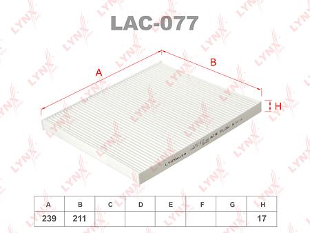 Фильтр салона KIA CERATO 04- LAC-077