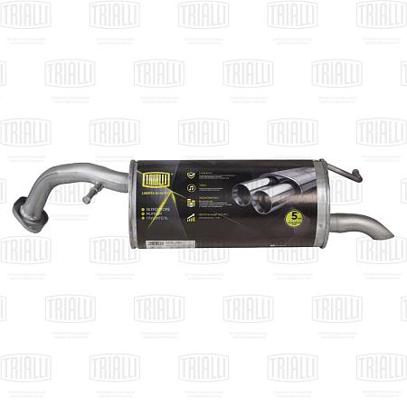 Глушитель для а/м Toyota Yaris (99-) осн. (алюм. сталь) (EMM 1901)