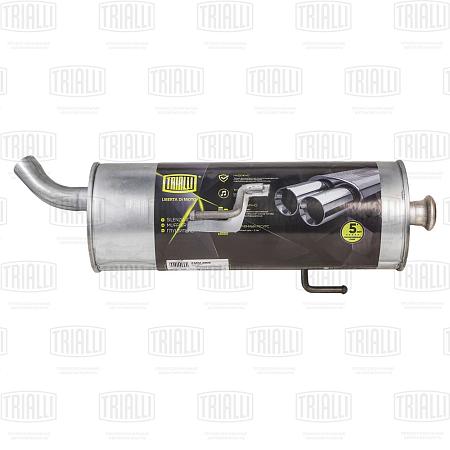 Глушитель для а/м Peugeot 206 (98-) осн. (алюм. сталь) (EMM 2006)