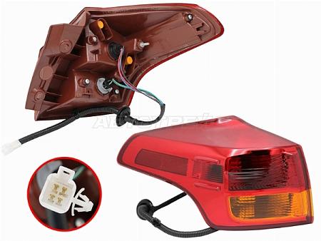 Фонарь задний Toyota RAV4 (XA40) 12-15 (Слева)