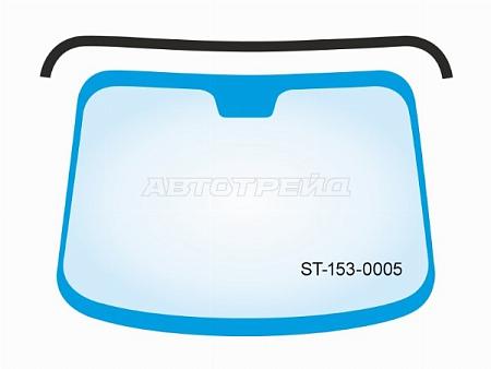 Молдинг лобового стекла (Сверху) Hyundai Santa Fe 18-21