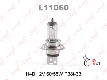Лампа H4B 12V 60/55W L11060