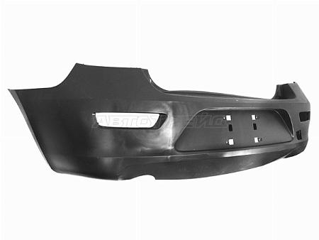 Бампер задний Chevrolet Cruze 09-15 (5D HBK)