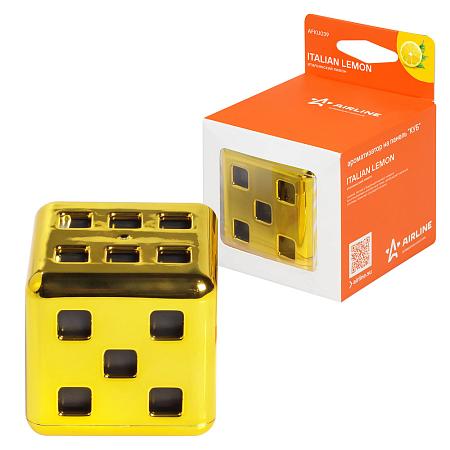 Ароматизатор на панель "Куб" итальянский лимон (AFKU039)