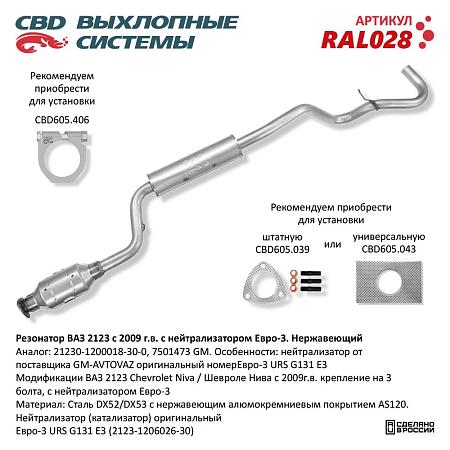 Резонатор RAL028