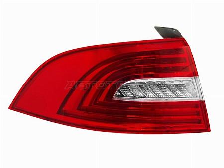 Фонарь задний Skoda Superb 13-15 (Слева/ 4D SED)