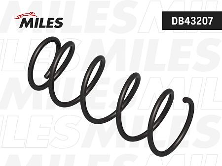 DB43207 Пружина подвески NISSAN TIIDA 07- передняя