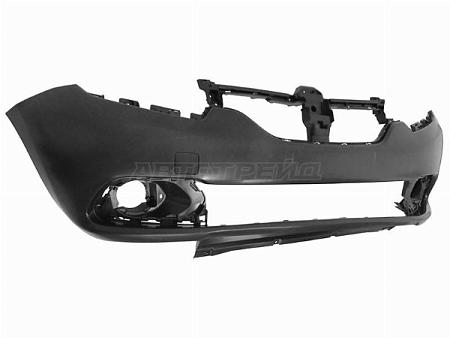 Бампер передний Renault Logan 14-18 / Sandero 14-18