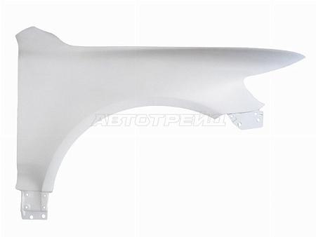 Крыло переднее Volkswagen Touareg 06-10 (Справа/ пластик)