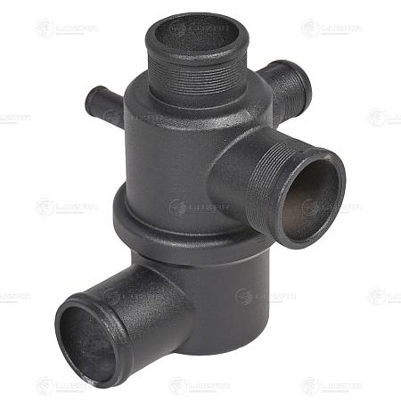 Термостат для а/м Лада 2123 Chevrolet Niva (02-) (с алюм. корпусом, обрез. клапан) (80°С) (LT 0123)