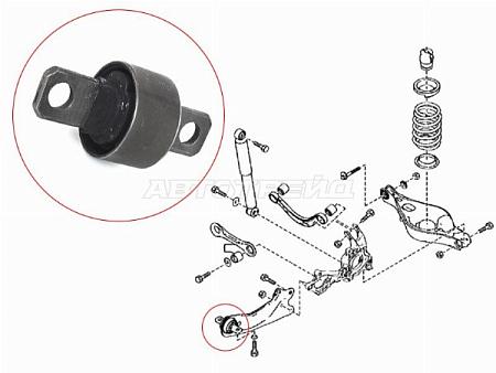 Сайлентблок Mazda 6 07-12 / Atenza 07-12