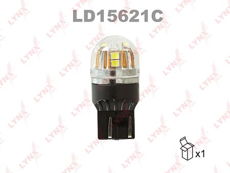 Лампа LED W21/5W T20 12V W3x16q 6800K Canbus LD15621C