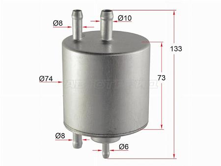 Фильтр топливный MERCEDES-BENZ A-CLASS W168 97-04