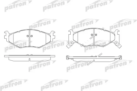 PBP977 Колодки тормозные дисковые