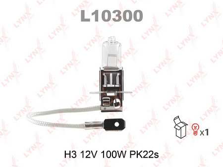 Лампа H3 12V 100W PK22S L10300