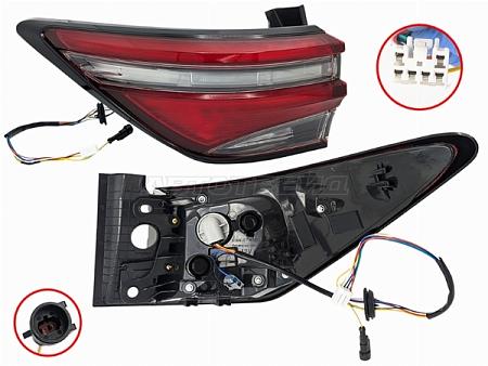 Фонарь задний Toyota Fortuner 20- (Слева)