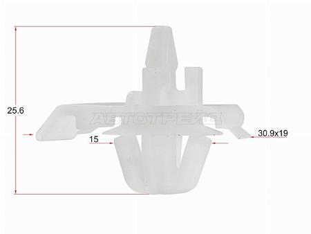 Клипса молдинга MERCEDES (1 шт.)