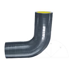 Силиконовый изгиб 38мм 90 градусов shb3890