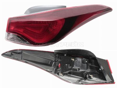 Фонарь задний Hyundai Elantra 13-16 (Справа/ 4D SED)