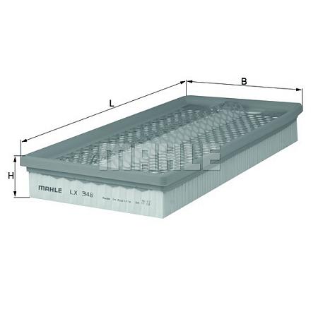 Фильтр воздушный lx348