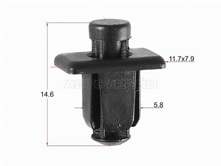 Клипса NISSAN (1 шт.)