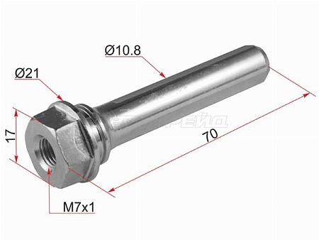 Направляющая переднего суппорта (верх) TOYOTA ALLION,PREMIO,CALDINA