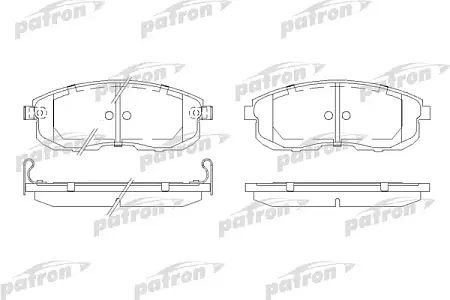 PBP691 Колодки тормозные дисковые