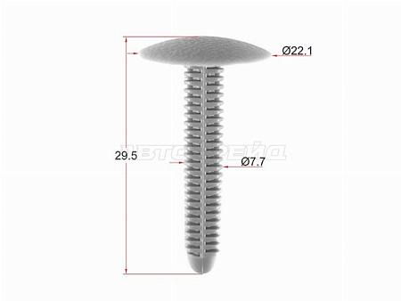 Клипса FORD (1 шт.)