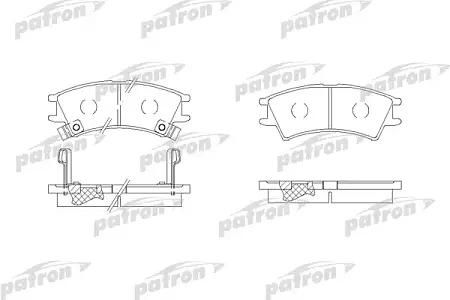 PBP1326 Колодки тормозные дисковые
