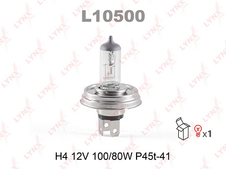 Лампа H4 12V 100/80W P45T-41 L10500