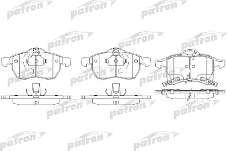 PBP1295 Колодки тормозные дисковые