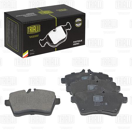 Колодки торм. для а/м Mercedes A (W169) (04-) 1.5i диск. перед. (PF 4270)