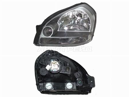 Фара Hyundai Tucson 04-09 (Спереди/ Слева)