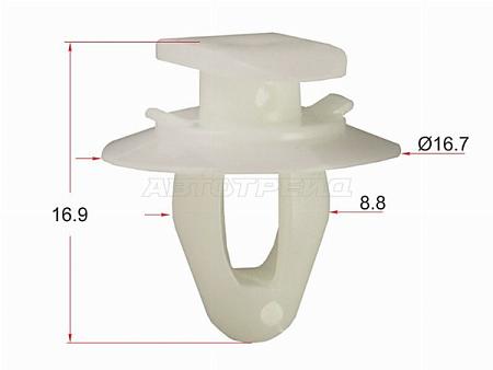 Клипса молдинга (1 шт.)