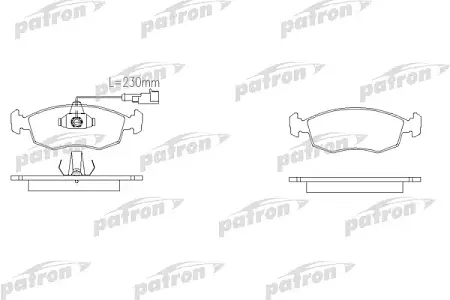 PBP1377 Колодки тормозные дисковые