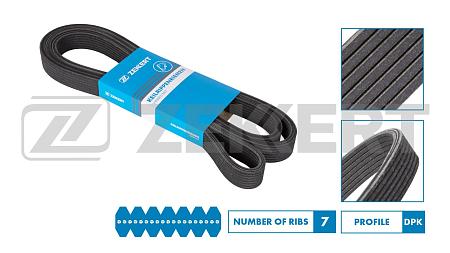 Ремень поликлиновой Porsche Cayenne 02- kr-7dpk2950