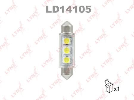 Лампа LED C5W T11X41mm 12V SV8,5 7000K LD14105