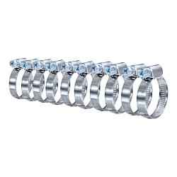 Хомут червячный 20-32 мм нержавеющая сталь (10 шт) 2032w2-10