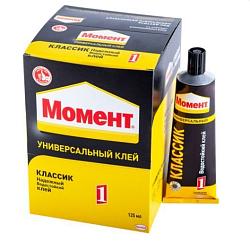 Клей "Момент-1" в шоу-боксе 125 мл 13166