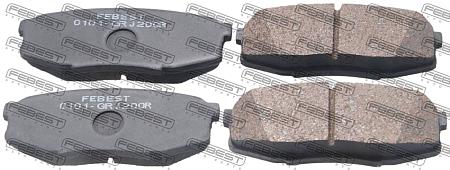 Колодки тормозные задние 0101-grj200r