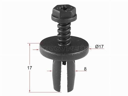 Клипса CHRYSLER (1 шт.)