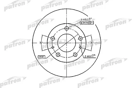 PBD7219 Диск тормозной
