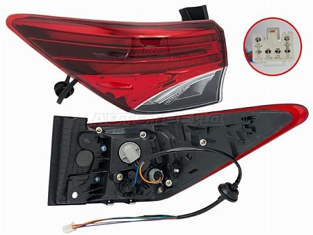 Фонарь задний Toyota Fortuner 15-20 (Слева)