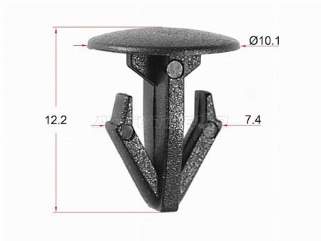 Клипса фиксатор HONDA (1 шт.)