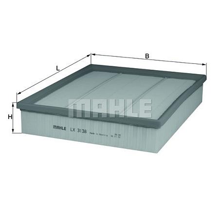 Фильтр воздушный lx3138