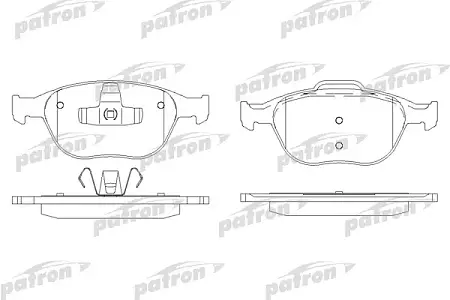 PBP1568 Колодки тормозные дисковые